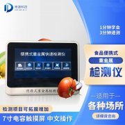 為什么要使用食品重金屬檢測儀？